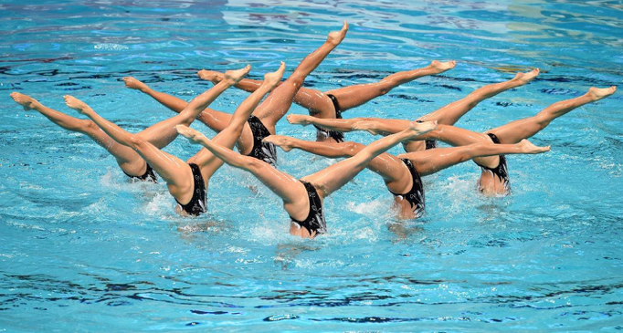 La natation synchronisée : immersion sémantique au royaume du