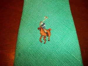 vintage-polo-ralph-lauren-handmade-linen-tie-green-pony_330526354316