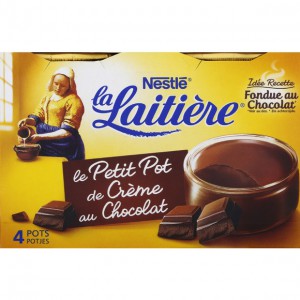 Pub La Laitière Pot de crème au chocolat