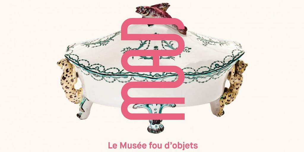 Affiche et logo du MAD, musée des arts décoratifs